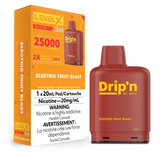 Experience bold, boosted flavours with LEVEL X G2 Electric Fruit Blast Boost Drip'n Pods! Enjoy up to 25,000 puffs, 2x flavour modes, and smooth vapor powered by dual mesh coils. Compatible with all Level X batteries and designed for comfort, this pod delivers ultimate performance.
